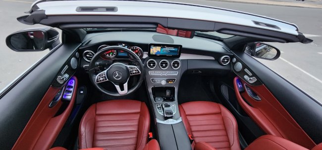 Mercedes C300 convertible 2021